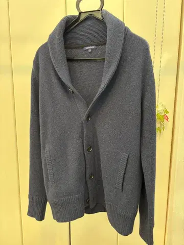 아바하우스 숄카라 가디건 네이비 L