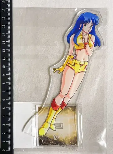 더티 페어 유리 아크릴 스탠드 선라이즈 기념일 여아