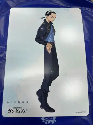 건담 W 30주년 기념 애니메이트 한정판 비주얼 보드 장오비