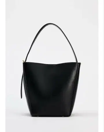 블랙 토트형 숄더백