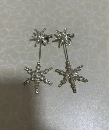 스타/별 귀찌 & 헤어핀 세트 브라이덜