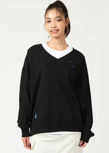 그라니프 뷰티풀 섀도우 저니 V넥 맨투맨 L