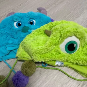 디즈니 팬캡 마이크 샐리 2개 세트 몬스터 주식회사