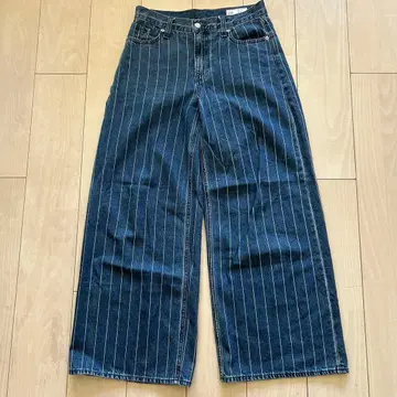 [ 파격 ] 인기 GAP 스트라이프 배기진 L