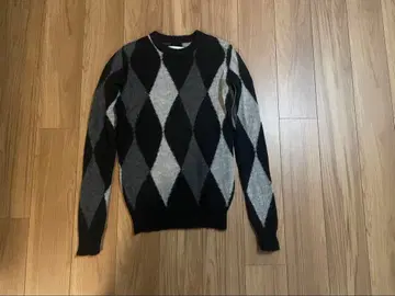 넘버나인 NUMBER (N)INE 니트 2 아가일 스탠다드