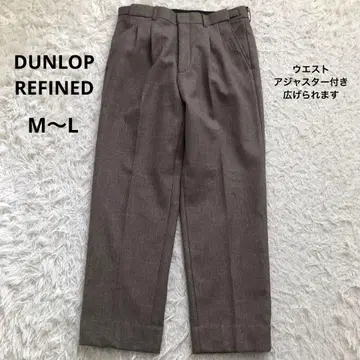 DUNLOP 던롭 남성용 안감 플리스 웜 팬츠 허리 조절 기능 포함