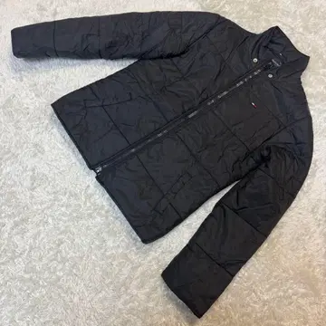 [ TOMMY JEANS ] 여성용 M 패딩 자켓 블랙