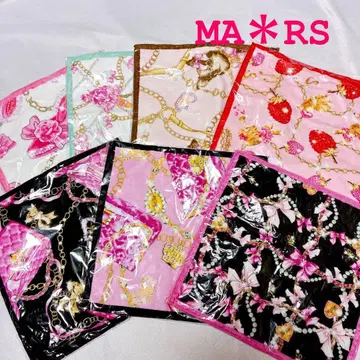 [ 미사용 새상품 ] MARS 마즈 손수건 7개 세트