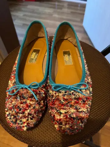 LeTalon GRISE 루탈론 트위드 발레 슈즈