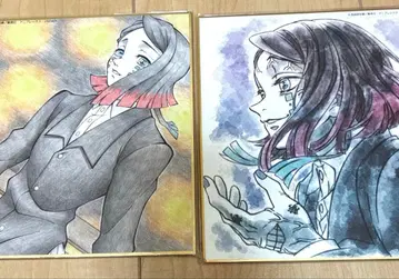 귀멸의 칼날 미니 색지 엔무 전 집중전