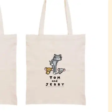 톰과 제리 해피 복권 토트백