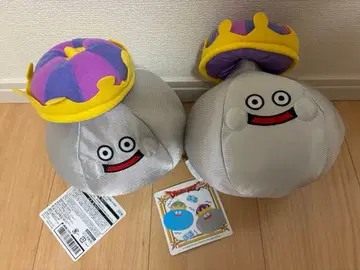 새상품! 익명 배송! 드래곤 퀘스트 떨리는 봉제 인형 메탈킹 2개 세트