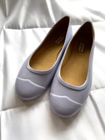 헌터 연보라 레인 플랫슈즈 UK6