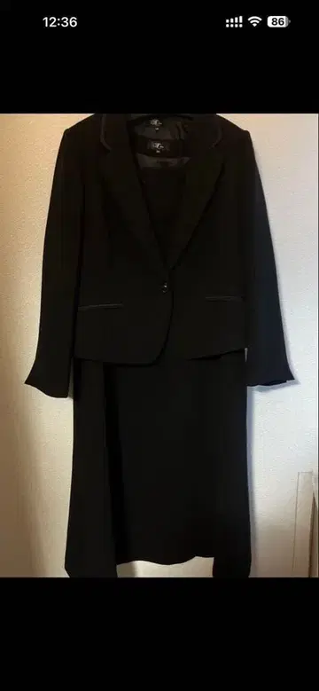 Alama 상복 21호 원피스 및 자켓 세트