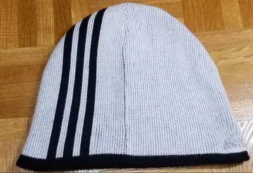 adidas 아크릴 니트 모자 프리 사이즈 화이트