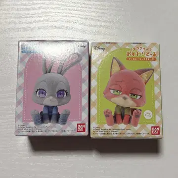 모후큥 오스와리 인형 주토피아 닉 주디