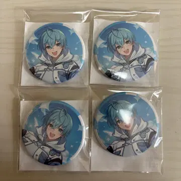 코론 하늘색 엔드롤 특전 캔뱃지