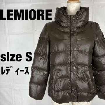 LEMIRORE 다운 자켓 S 사이즈 다크 브라운 아우터