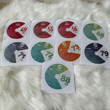 ZUMBA ZIN CD 9장 세트