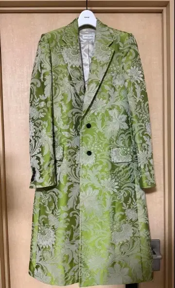 DRIES VAN NOTEN 자수 롱 코트 드리스반노튼