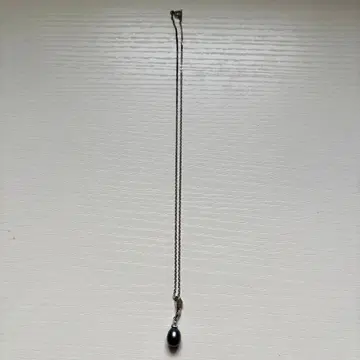 파란색 블루 펄풍 목걸이 유품 정리 1226-a20