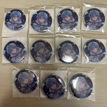 코론 하늘색 엔드롤 특전 캔뱃지