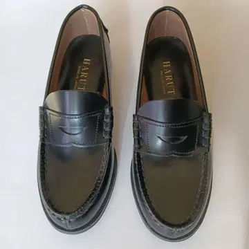 HARUTA 블랙 로퍼 일본제