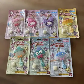 산리오 롤리팝 캔디 참 컴플리트 7 캐릭터