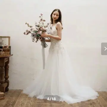 웨딩 드레스 결혼식 사전 촬영 브라이덜