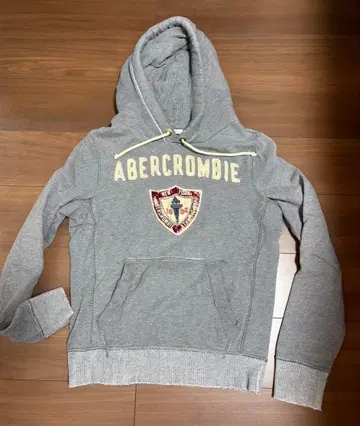 Abercrombie & Fitch 그레이 후드티 MEDIUM