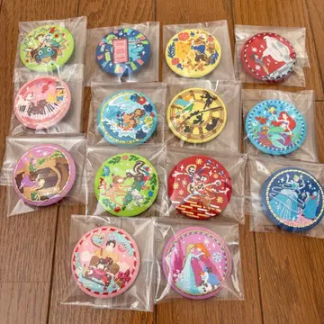 디즈니 자수 캔배지 2개 묶음 판매