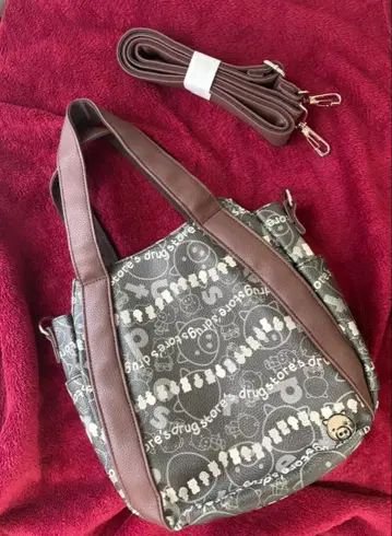 [ 새상품 ] 드럭 스토어즈 캐주얼 토트백 그레이/블랙