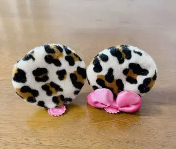 레오파드 무늬 머리띠