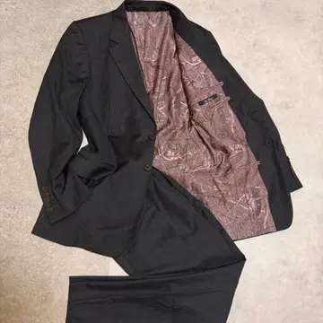 [ 새상품급 ] 폴스미스 셋업 수트 스트라이프 그레이 플로럴