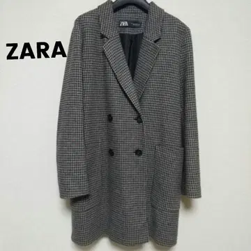 ZARA 더블 브레스트 자켓 체스터 코트