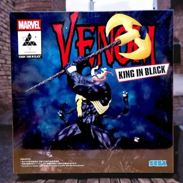 MARVEL Luminasta 베놈 킹 인 블랙 피규어