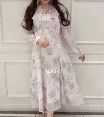 evelyn 꽃무늬 롱 OP