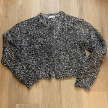 [ 새상품 ] MIESROHE 미스 로에 가디건 반짝반짝