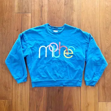 MOTHER 블루 맨투맨 S 론 헤르만