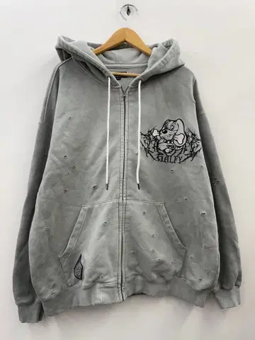 127 GALFY 갈피 지퍼 후드티