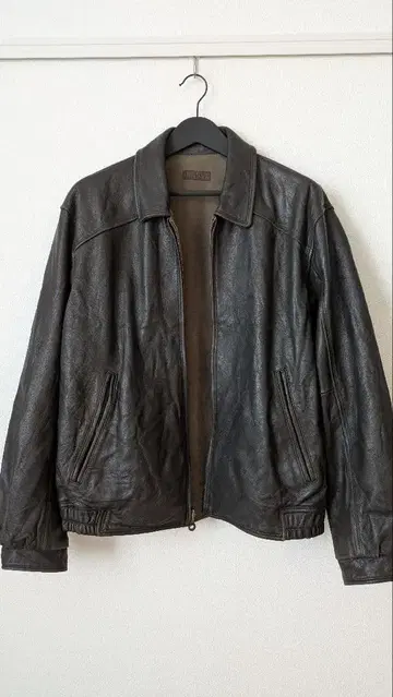 Robert Comstock ENDURANCE 리버서블 가죽 블루종