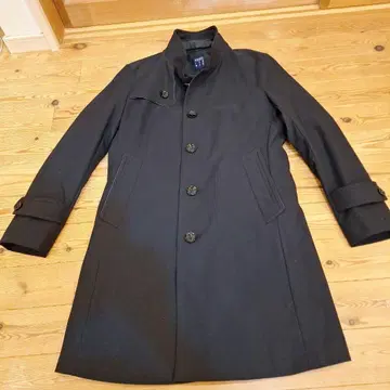 PERSON'S FOR MEN 블랙 체스터 코트