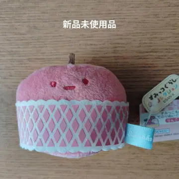 미사용 새상품 스밋코모노 테노리 봉제 인형 사과