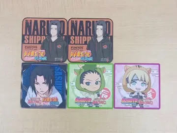 NARUTO 돌풍전 BORUTO 마네키네코 팬 코스터 5개