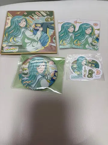 프로세카 글리터 캔뱃지 에피카 히노모리 시즈쿠 색지 벌스데이