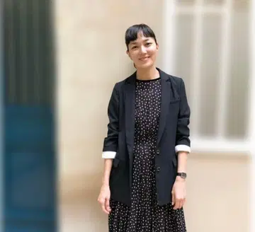 SINME x IENA SI-01 테일러드 자켓 여성용 블랙 S