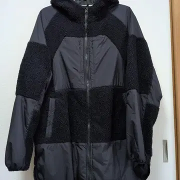 워크맨 플리스 몬스터 후드티 네이비