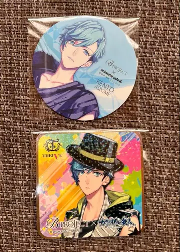 B-PROJECT B프로 애니메이트 카페 카라테츠 아이젠 켄토 코스터