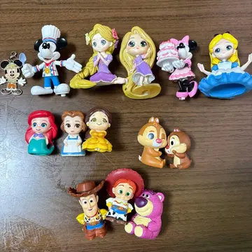 디즈니 피규어 세트 13개 프린세스 토이스토리 미키미니