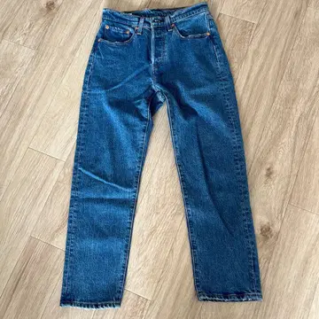 Levi's 501 스트레이트 데님 블루